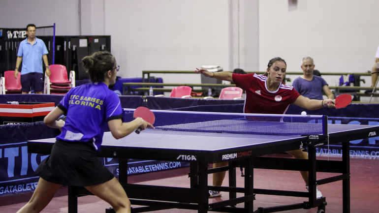 Πινγκ Πονγκ: Τα Ταταύλα στους νέους και οι Σάρισες Φλώρινας στις νεάνιδες τους πανελλήνιους τίτλους