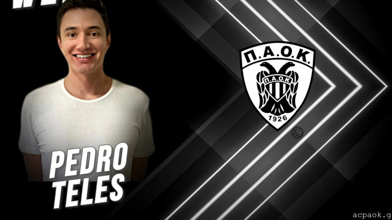 Volley League: Στον ΠΑΟΚ ο Πέδρο Τέλες