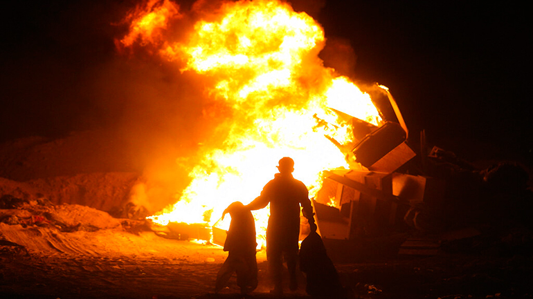 Ιράκ: Έκρηξη σε αποθήκη όπλων στη νότια Βαγδάτη λόγω της ζέστης