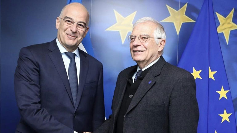 Τηλεφωνική επικοινωνία Ν. Δένδια – Ζ. Μπορέλ