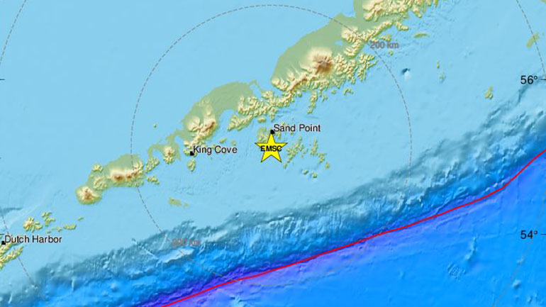 Σεισμός 5,5 Ρίχτερ στην Αλάσκα