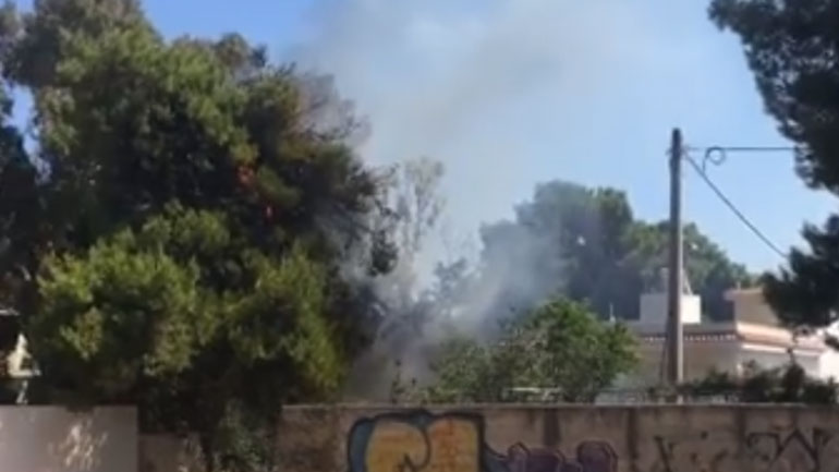 Φωτιά στο κέντρο της Αρτέμιδας