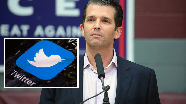Το Twitter απέσυρε βίντεο που ανάρτησε ο πρόεδρος Τραμπ και μπλόκαρε τον λογαριασμό του γιου του