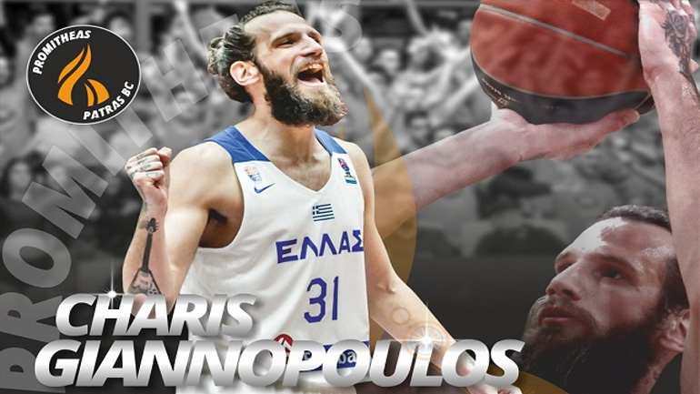 Στον Προμηθέα Πατρών ο Γιαννόπουλος