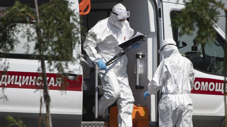 Ρωσία: 5.475 νέα κρούσματα κορωνοϊού και άλλοι 169 θάνατοι