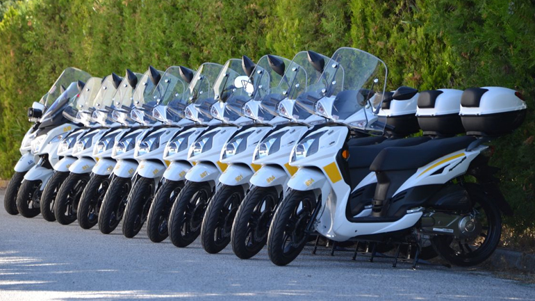 33 SYM scooter στις υπηρεσίες του Δήμου Θεσσαλονίκης  