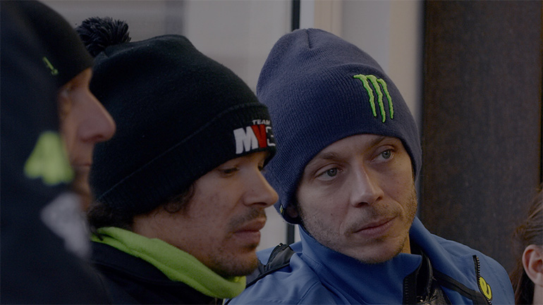 Περιήγηση στην πίστα του Valentino Rossi