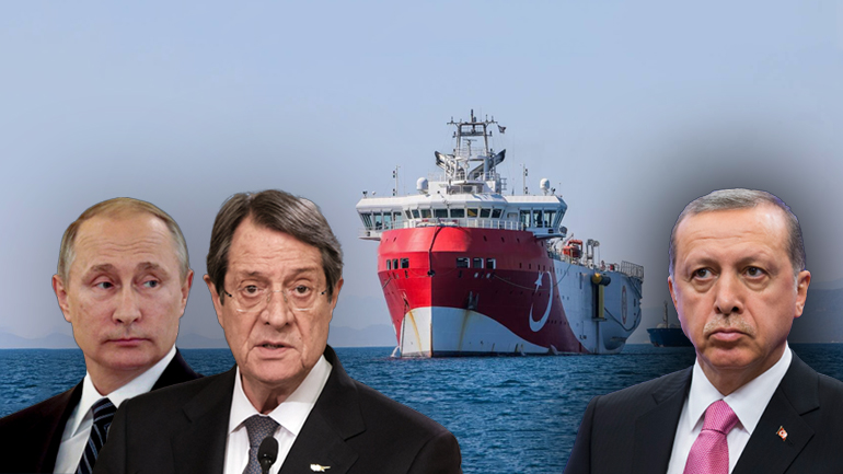 Υπόσχεση Πούτιν σε Αναστασιάδη για εκτόνωση της κρίσης με την Τουρκία