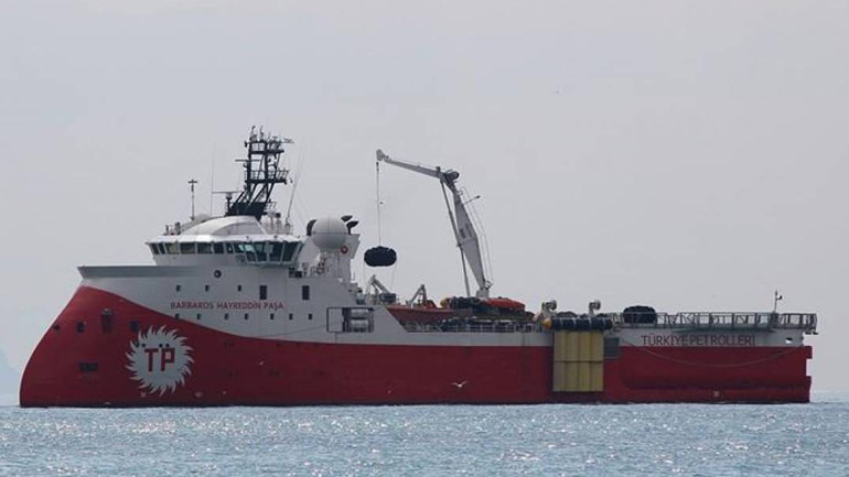 To Barbaros κατέπλευσε στην κυπριακή ΑΟΖ