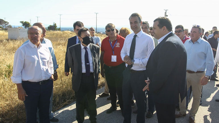 Ολοκληρώθηκε η επίσκεψη του πρωθυπουργού στο Μάτι