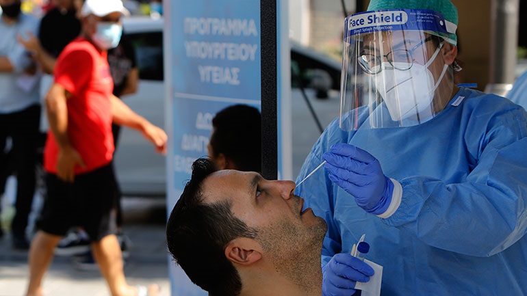 Κύπρος: 25 νέα κρούσματα κορωνοϊού ανακοίνωσε το υπουργείο Υγείας