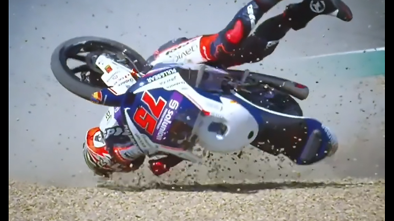 #Μοto3: Η θεαματική πτώση του Albert Arenas