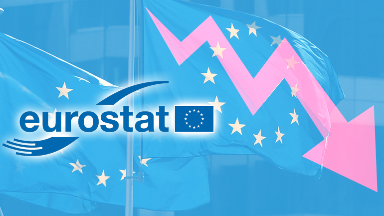 Συρρίκνωση-ρεκόρ της οικονομίας στην Ευρωζώνη