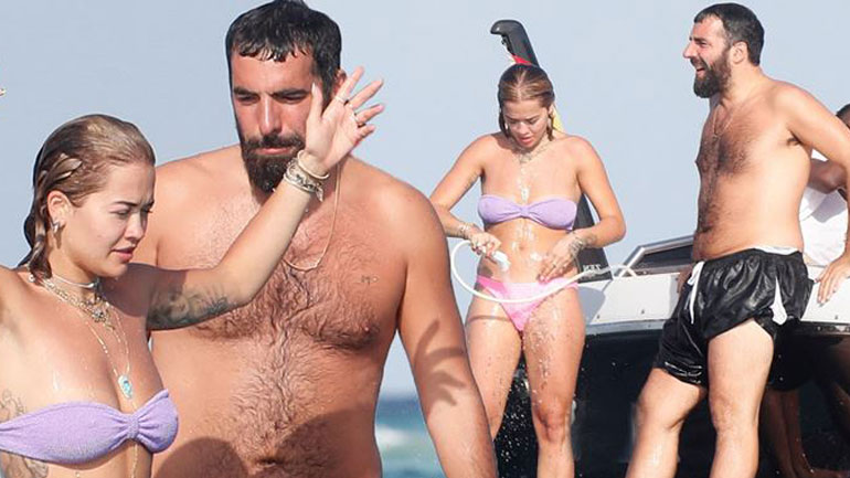 Σκαφάτες διακοπές για τη Rita Ora και τον Έλληνα αγαπημένο της