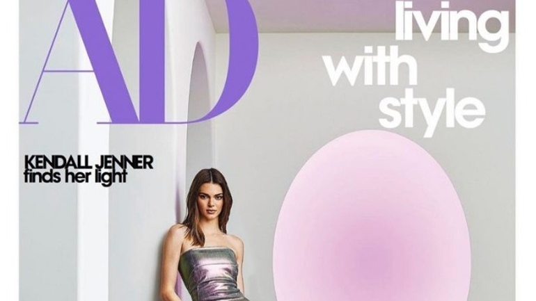 «Kendall Jenner finds her light», το κεντρικό θέμα του Architectural Digest