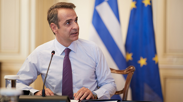 Tηλεδιάσκεψη Μητσοτάκη, Χαρδαλιά, Τσιόδρα για κορωνοϊό