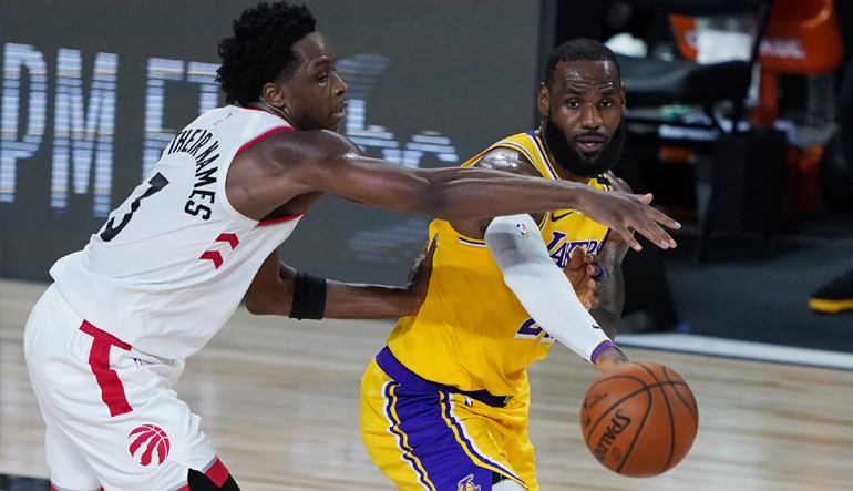 NBA: Οι πρωταθλητές «προσγείωσαν» τους Λέικερς, 107-92 το Τορόντο