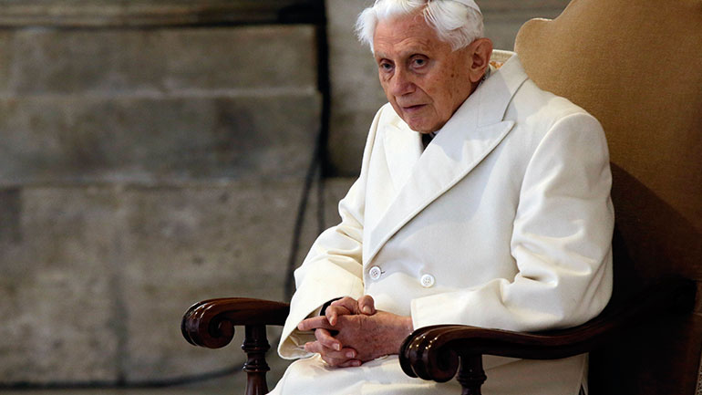 Καθησυχαστικό το Βατικανό σχετικά με την υγεία του πρώην πάπα Βενέδικτου