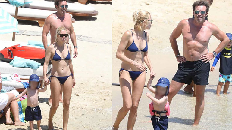 Βίκυ Καγιά – Ηλίας Κρασσάς: Βουτιές στο νησί των ανέμων με τα παιδιά τους! Βίκυ Καγιά – Ηλίας Κρασσάς: Βουτιές στο νησί των ανέμων με τα παιδιά τους!