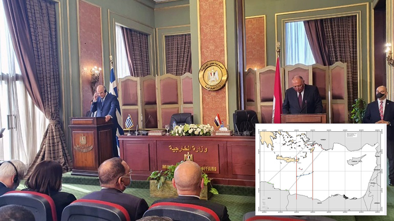 Ελλάδα και Αίγυπτος υπέγραψαν συμφωνία για ΑΟΖ
