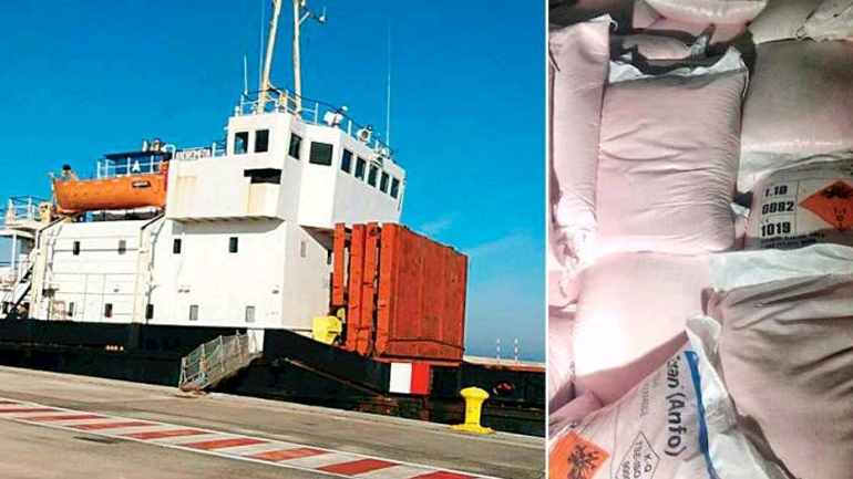 Το λιμάνι του Ηρακλείου φιλοξενούσε το 2018 410 τόνους εκρηκτικών