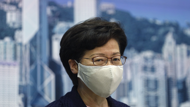 Κυρώσεις στην κυβερνήτρια του Χονγκ Κονγκ επιβάλλει η Ουάσινγκτον