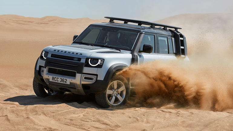 Τι ελαστικά φοράει το νέο Land Rover Defender;