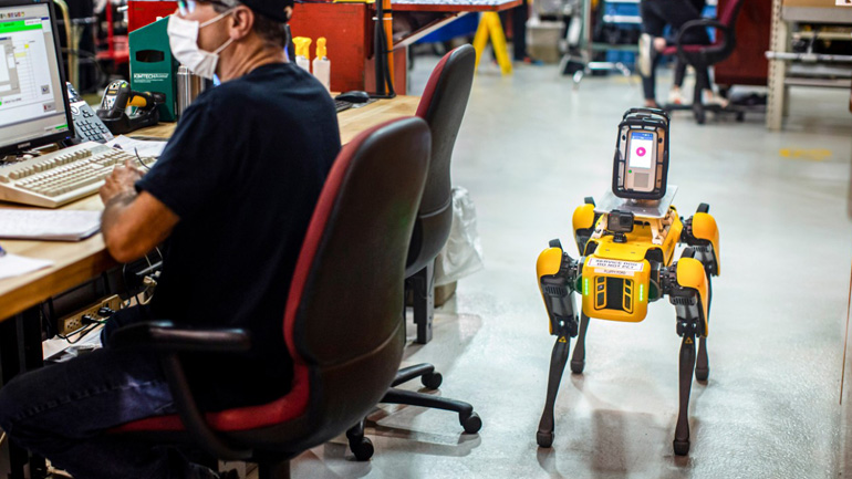 Τα νέα τετράποδα ρομπότ της Ford Τα νέα τετράποδα ρομπότ της Ford