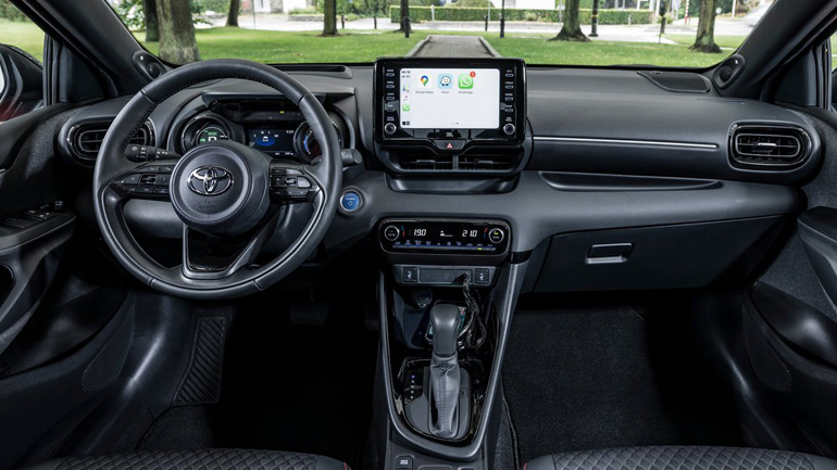 Ο εξοπλισμός του νέου Yaris είναι εντυπωσιακός