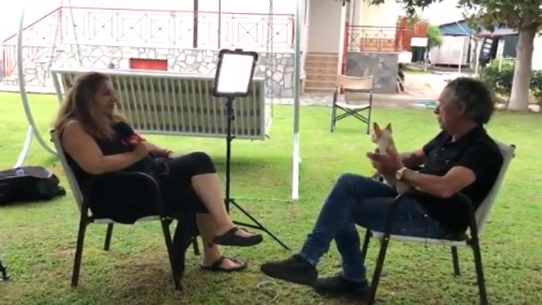 Συνέντευξη του Μάκη Τριανταφυλλόπουλου στην ιταλική RAI