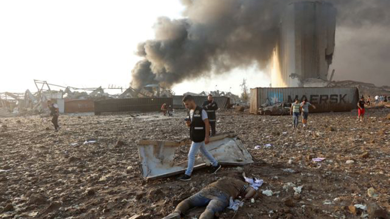 Ο πρόεδρος του Λιβάνου απορρίπτει τη διενέργεια διεθνούς έρευνας για την έκρηξη στη Βηρυτό