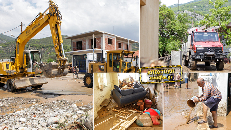 Εικόνες Αποκάλυψης με οχτώ νεκρούς στην Εύβοια