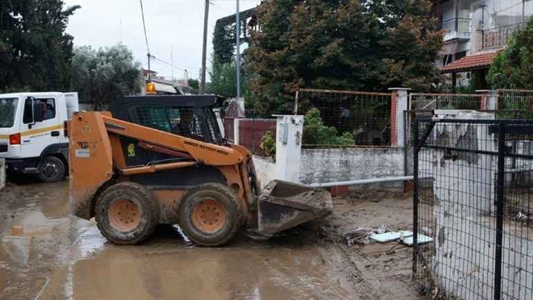 Θεσσαλονίκη: Προβλήματα από την καταιγίδα στον Δήμο Θερμαϊκού
