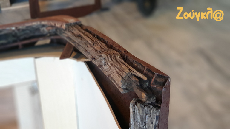 Το ξύλο που είχε χρησιμοποιήσει ο Νίκος Θεολόγος ήταν καστανιά…
