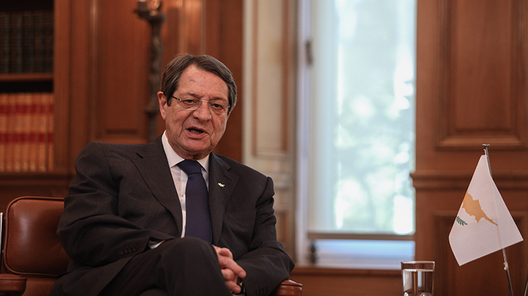 Ν. Αναστασιάδης: Στην διάθεση της διεθνούς κοινότητας, λιμάνια, αεροδρόμια για τον Λίβανο