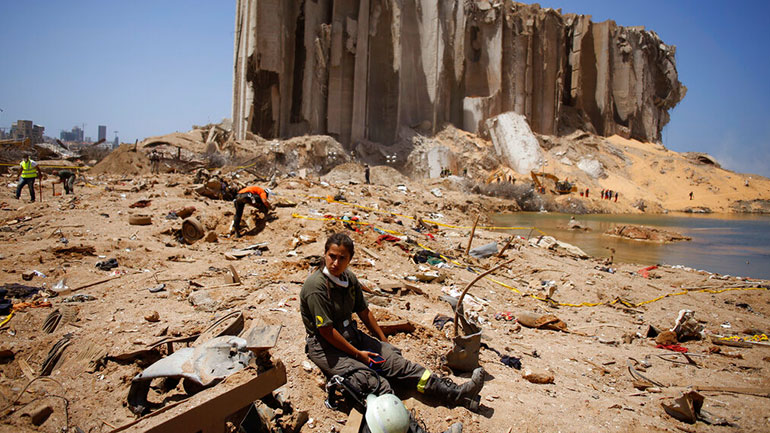Λίβανος: Η έκρηξη στη Βηρυτό δημιούργησε κρατήρα βάθους 43 μέτρων