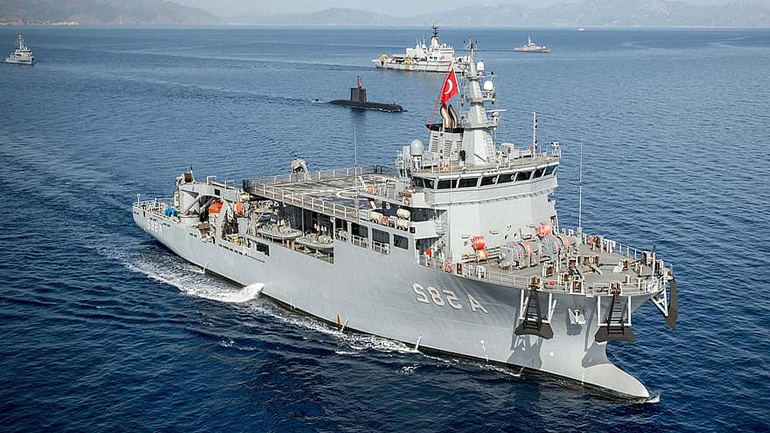 Σκηνικό έντασης στήνει η Άγκυρα – 14 πλοία «απλώνονται» γύρω από το Καστελόριζο – Ανησυχία Ε.Ε.