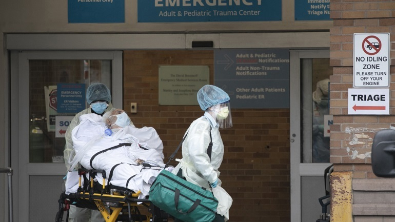 Covid-19: 496 νέοι θάνατοι και 46.248 νέα κρούσματα στις ΗΠΑ