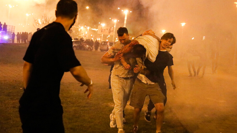 Λευκορωσία: Τουλάχιστον ένας νεκρός και δεκάδες τραυματίες σε συγκρούσεις