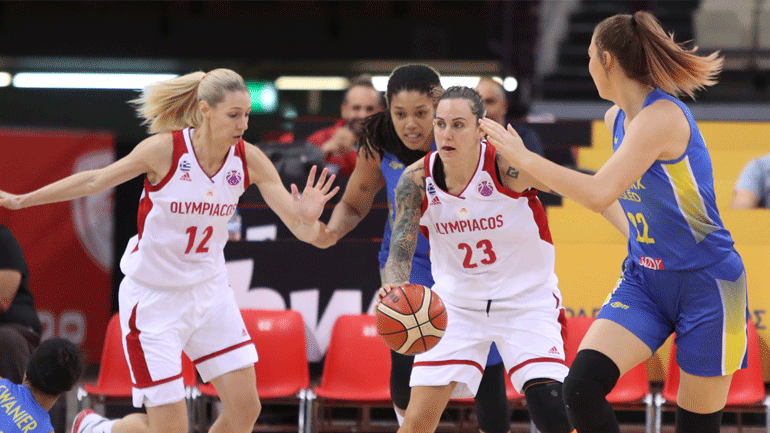 Μπάσκετ: Εκτός Ευρώπης η ομάδα γυναικών του Ολυμπιακού
