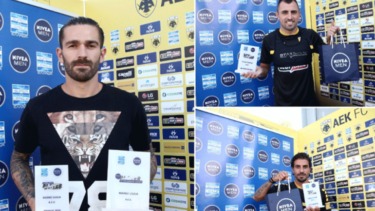 AEK: Βραβεύτηκε ως κορυφαίος της σεζόν ο Λιβάγια