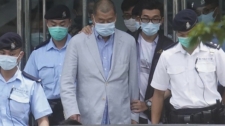 Χονγκ Κονγκ: Αφέθηκε ελεύθερος ο μεγιστάνας του Τύπου Τζίμι Λάι