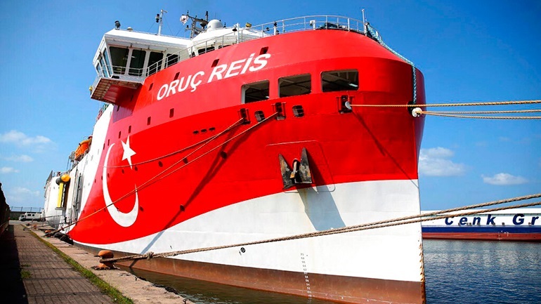 Τούρκος υπ. Ενέργειας για Oruc Reis: Μέχρι τις 23 Αυγούστου θα έχει ποντίσει στη Μεσόγειο καλώδια