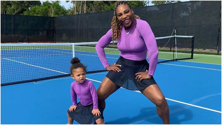 Η Serena Williams μεταμφιέζεται σε πριγκίπισσα για χάρη της κόρης της