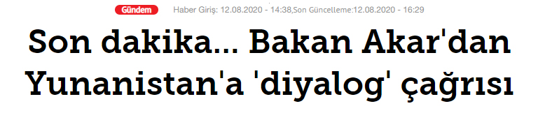 Το σχετικό δημοσίευμα στην εφημερίδα Χουριέτ