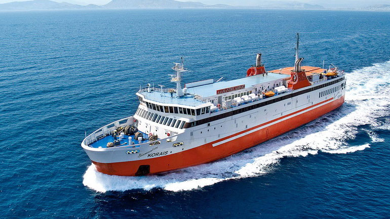 Αλεξανδρούπολη: Mηχανική βλάβη στο επιβατηγό πλοίο «Αδαμάντιος Κοραής»