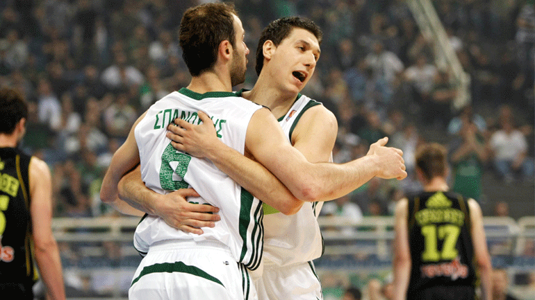 Euroleague: Με Διαμαντίδη και Σπανούλη η καλύτερη ομάδα της δεκαετίας του Παναθηναϊκού