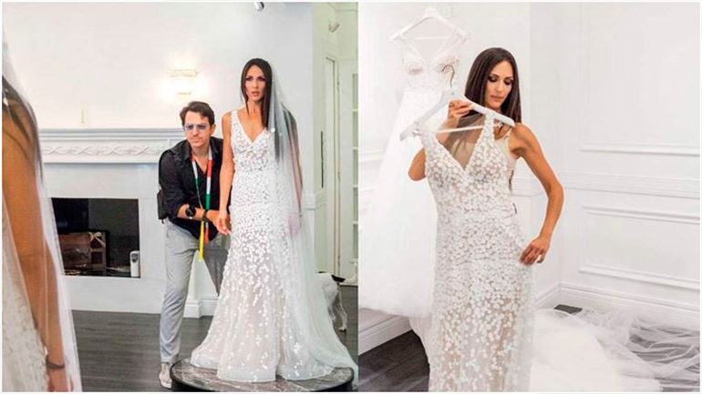 Πρόβα νυφικού για την Ανθή Βούλγαρη!