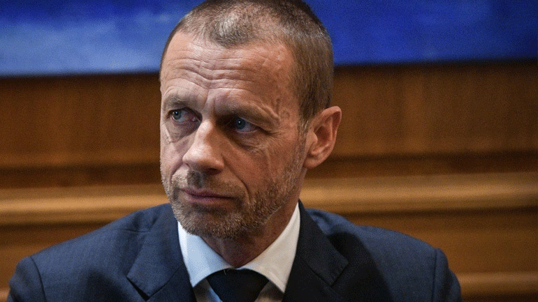 Τσέφεριν: «Με θεατές τα γήπεδα στο Euro του επόμενου καλοκαιριού»