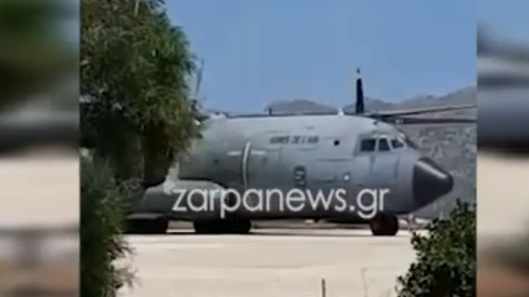 Στα Χανιά τα γαλλικά πολεμικά αεροσκάφη που έστειλε ο Μακρόν